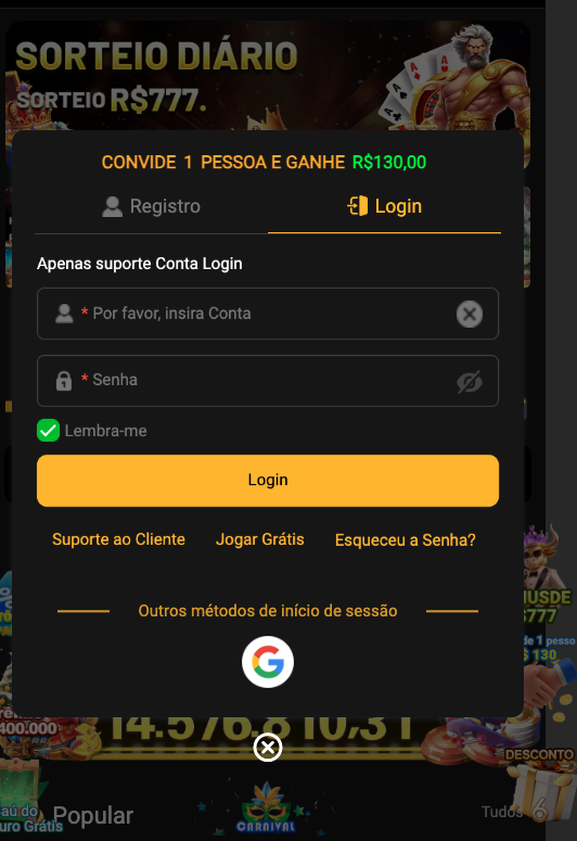 Aplicativo móvel 44HH